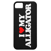 J'AIME MON ALLIGATOR COQUE iPhone 5 Case-Mate
