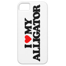 J'AIME MON ALLIGATOR COQUES iPhone 5 Case-Mate