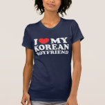 J'aime mon ami coréen t-shirts