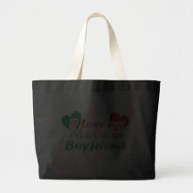 J'aime mon ami mexicain sacs de toile
