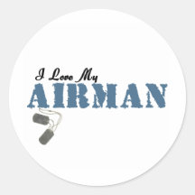 J'aime mon aviateur adhésif