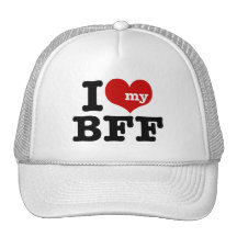 J'aime mon BFF Casquette De Camionneur