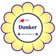 J'aime mon Dunker (le chien femelle) Photo Sculpture