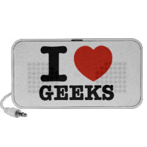 J'aime mon geeks haut-parleurs PC