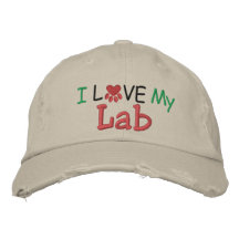 J'aime MON laboratoire ! par SRF Casquette De Baseball Brodée