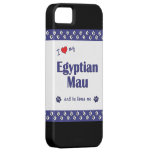 J'aime mon Mau égyptien (le chat masculin) Coque Case-Mate iPhone 5
