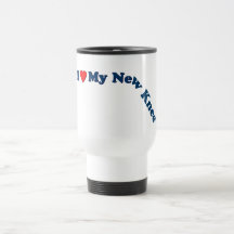 J'aime mon nouveau genou tasse