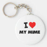 J'aime mon pantomime porte-clefs