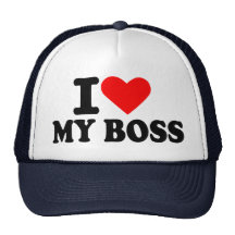 J'aime mon patron casquette