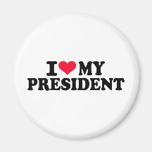 J'aime mon président aimants