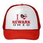J'aime Newark, Ohio Casquettes De Camionneur