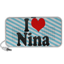 J'aime Nina Haut-parleurs iPod