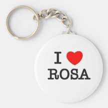 J'aime Rosa Porte-clés