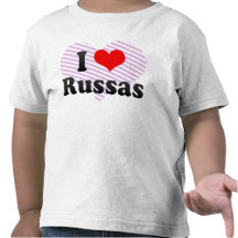 J'aime Russas, Brésil. AMO O Russas, Brésil d'Eu T-shirts