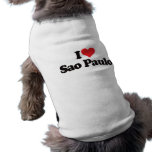 J'aime Sao Paulo Manteau Pour Toutous