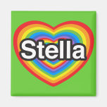 J'aime Stella. Je t'aime Stella. Coeur Aimant