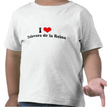 J'aime Talavera de la Reina, Espagne T-shirt