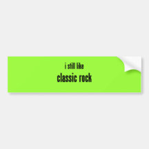 j'aime toujours la roche classique adhésifs pour voiture