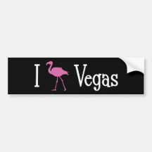 J'aime Vegas Autocollant Pour Voiture