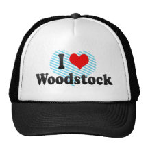 J'aime Woodstock, Canada Casquette