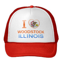 J'aime Woodstock, IL Casquette De Camionneur