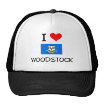 J'aime Woodstock le Connecticut Casquettes De Camionneur