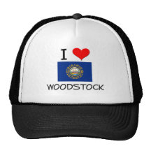 J'aime Woodstock New Hampshire Casquette