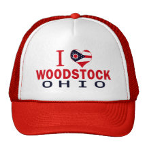 J'aime Woodstock, Ohio Casquette De Camionneur