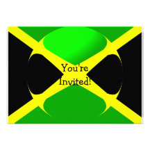 Jamaicaanse Vlag met de Uitnodiging van de Bel