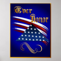 Jamais affiche d'honneur