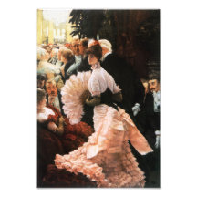 James Tissot de Politieke Dame Print Fotoafdruk