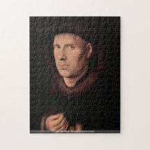 Jan van Eyck - portrait de puzzle de janv. de Leeu