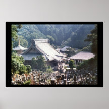 Japanse Tempel Print