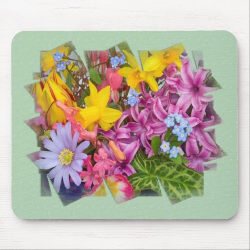 Jardin d'agrément tapis de souris