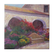 Jardin de mission carreau en céramique