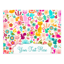 Jardin Kitty Cartes Postales