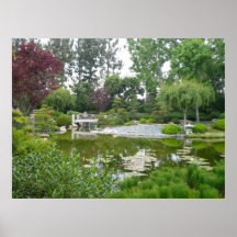 Jardin paisible posters