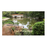 Jardin secret modèles de cartes de visite
