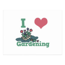jardinage du coeur i cartes postales