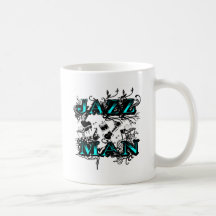 Jazz d'homme de jazz mug
