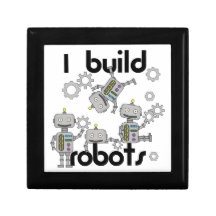 Je construis des robots boîte à bijoux