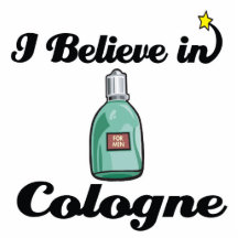 je crois au cologne photo en découpe