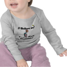 je crois aux simulacres d'essai d'accident t-shirts