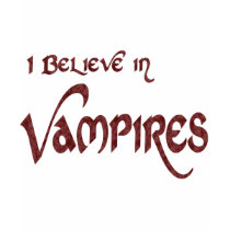Je crois en vampires t-shirt