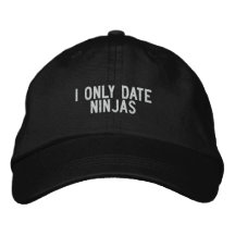 je date seulement des ninjas casquette de baseball