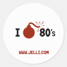 Je déteste l'autocollant des années 80