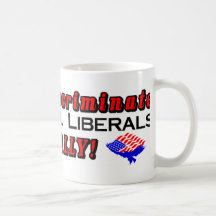 Je déteste tous les libéraux également ! mug à café