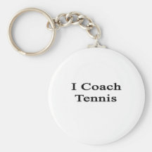 Je donne des leçons particulières au tennis porte-clé