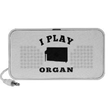 Je joue l'organe haut-parleur mobile