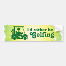 Je jouerais au golf plutôt l'adhésif pour pare-cho adhésif pour voiture